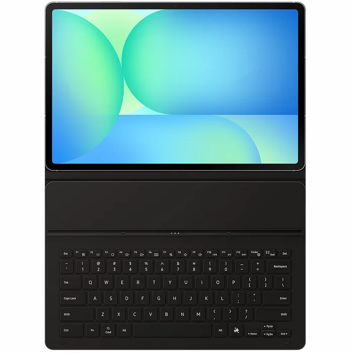 Somas un apvalki planšetdatoriem Samsung Galaxy Tab S10 FE+ Book Cover Keyboard Slim - AI Key Black
